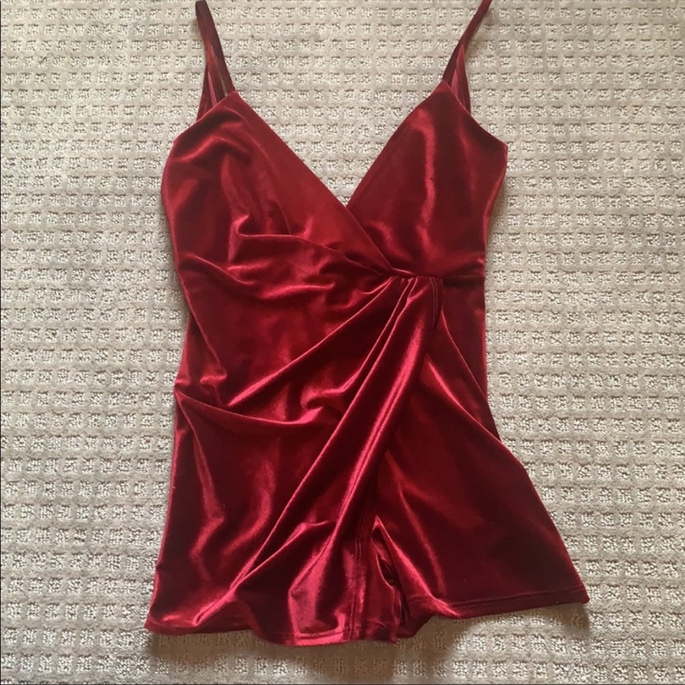 Windsor Maroon Red Elegant Romper Womens US Size Medium